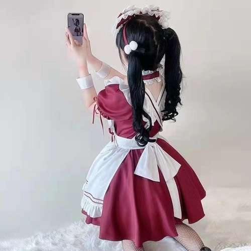 Lolita french maid dress girls - french,