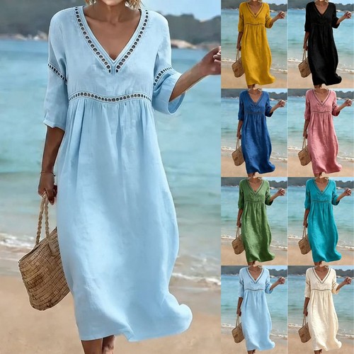 Womens neck linen - neck,