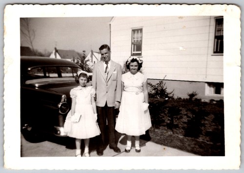 Vtg snapshot girls - snapshot, white