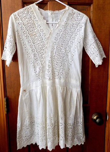 Antique girl white - antique, girl's