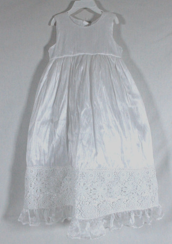 Gorgeous girl white taffeta - white,