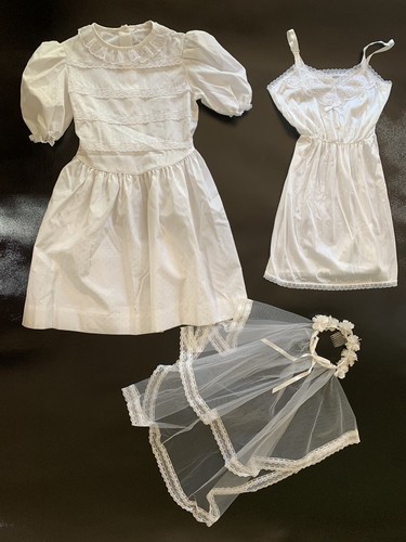 Vintage girls confirmation - vintage,